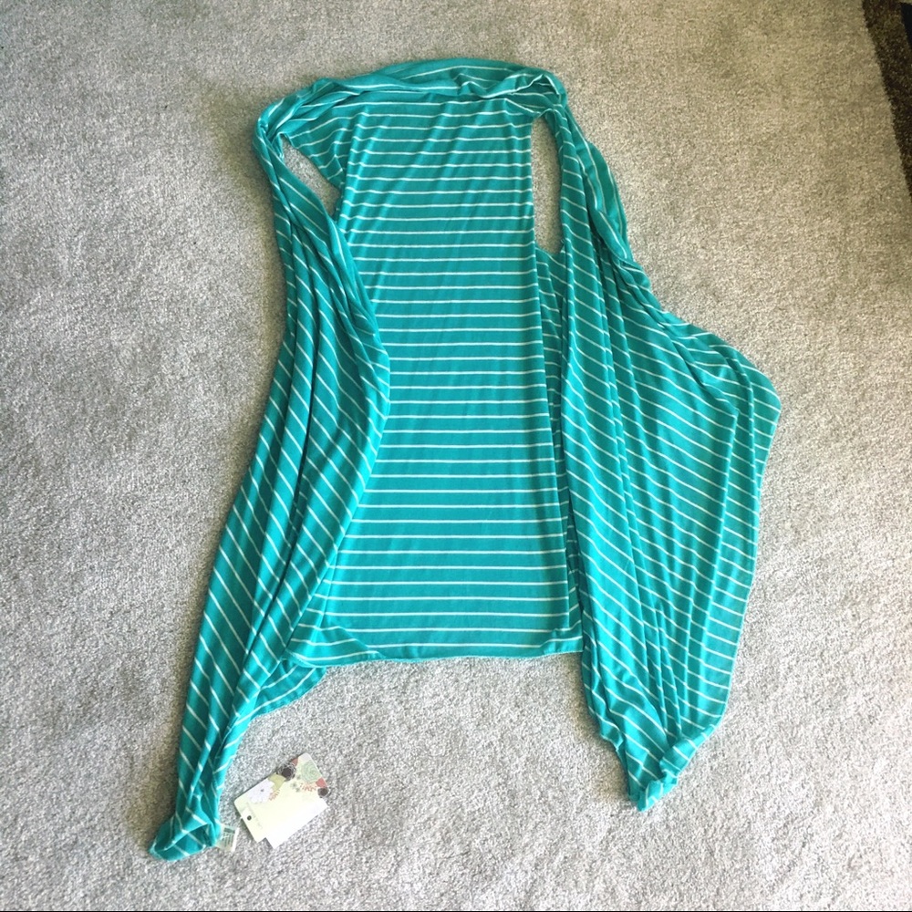 Tank Top Long Cardigan NWT